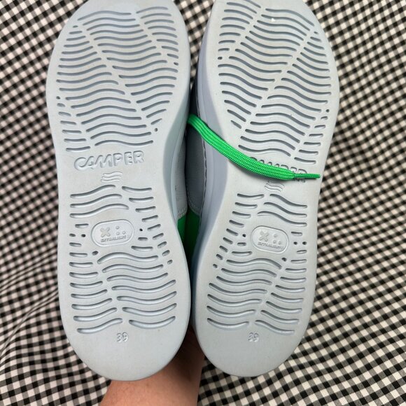 CAMPER Runner Up Blue Green Maximalist Colorful Sneakers EU 39 / Women's 8.5 - Picture 4 of 5